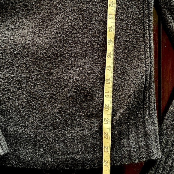 J Crew Merino Alpaca Blend Ribbed Mock Turtleneck Sweater Black Size XS - Picture 10 of 11